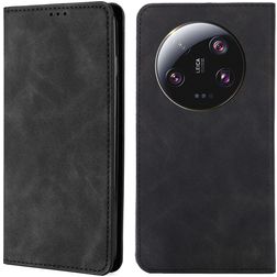 Mobigear Retro Slim Xiaomi 13 Ultra Funda tipo libro - Negro