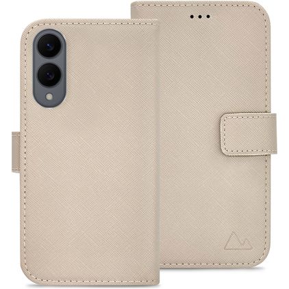 My Style Flex Wallet Samsung Galaxy S25 Edge Funda tipo libro Cartera - Warm Taupe
