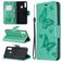 Mobigear Butterfly Samsung Galaxy A20s Funda tipo libro Cartera - Turquesa