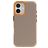 Mobigear Crystal iPhone 16 Plus Hardcase Etui plecki - Pomarańczowy