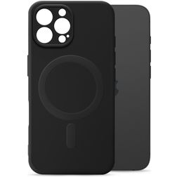 My Style Protective Flex iPhone 16 Pro Max MagSafe Fleksibel TPU Bagsidecover - Sort