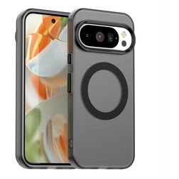 Mobigear Shockproof Google Pixel 10 MagSafe Funda Plástico rígido Carcasa - Negro