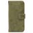 My Style Flex Wallet Samsung Galaxy A03s Lompakkokotelo + Setelitasku - Olive