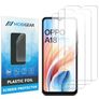 Mobigear OPPO A18 Protector de pantalla Film - Compatible con fundas (pack de 3)