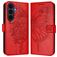 Mobigear Butterfly Samsung Galaxy S26 FE Knížkové pouzdro Peněženka - Červená