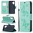 Mobigear Butterfly Samsung Galaxy A32 5G Lompakkokotelo + Setelitasku - Turkoosi