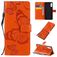 Mobigear Butterfly Sony Xperia L4 Pungetui med Seddelrum - Orange