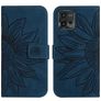 Mobigear Sunflower Motorola Moto G72 Capa livro Carteira - Azul