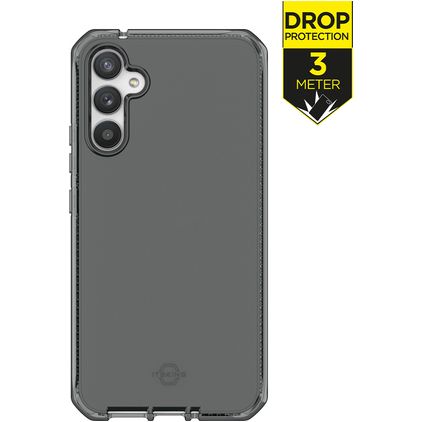 ITSKINS SpectrumClear-R Samsung Galaxy A34 Flexible TPU Back cover Shockproof - Smoke