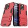 Mobigear Armor Stand iPhone 13 Pro Hardcase Etui plecki Wstrząsoodporne z podstawką - Czerwony