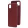 Mobiparts Samsung Galaxy A22 5G Silicona Carcasa - Plum Red