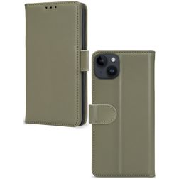 Mobilize Premium Gelly Wallet iPhone 14 Plus Lompakkokotelo + Setelitasku - Vihreä