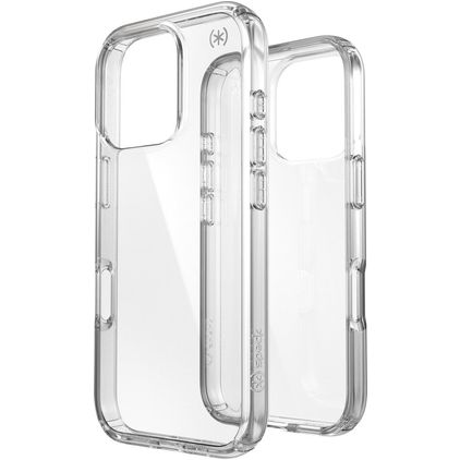 Speck Presidio Perfect Clear iPhone 16 Pro Hard Case Back cover Shockproof - Clear