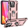 Mobigear Armor Ring Xiaomi Redmi 10C Hardcase Back cover Antiurto con anello - Oro rosa