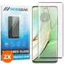 Mobigear Premium Motorola Edge 40 Cristal templado Protector de pantalla - Compatible con fundas - Negro (pack de 2)