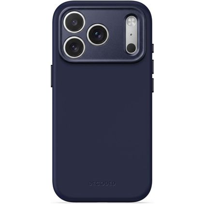 Decoded AntiMicrobial iPhone 18 Pro Max Silikon MagSafe Skal - Atlantic Blue