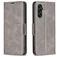 Mobigear Excellent Samsung Galaxy A56 Lompakkokotelo + Setelitasku - Harmaa