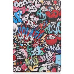 Mobigear Tri-Fold Samsung Galaxy Tab A8 10.5 (2021) Cover a libro - Graffiti