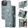 CaseMe 008 iPhone 13 Pro Max Case Detachable 2-in-1 Wallet Case Wallet - Blue