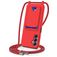 Mobigear Lanyard Card Samsung Galaxy A16 Silikon Skal med rem och korthållare - Röd