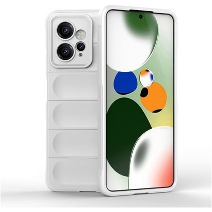 Mobigear Bumpy Xiaomi Redmi Note 12 Flexibel TPU Skal - Vit