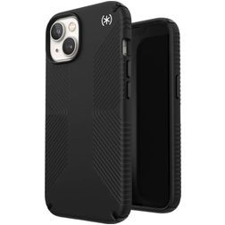 Speck Presidio2 Grip iPhone 14 Plus Tvrdý plast Zadní kryt odolný proti nárazům - Černá