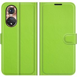 Mobigear Classic HONOR 50 Funda tipo libro Cartera - Verde