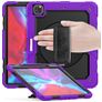 Mobigear SureGrip Xtreme iPad Pro 13 polegadas (2024) Capa Plástico rígido / Silicone Capa traseira + Suporte para caneta stylus + Alça de ombro + Suporte - Roxo