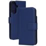 Mobiparts Samsung Galaxy A36 Piel auténtica Funda tipo libro Cartera - Azul