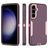 Mobigear Ultra Tough Samsung Galaxy S23 FE Hard Case Back cover Shockproof - Purple