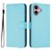 Mobigear Urban Wallet iPhone 16 Etui z klapką typu portfel - Niebieski