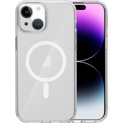 Mobigear Crystal Trasparente iPhone 15 Plus MagSafe Hardcase Back cover - Trasparente