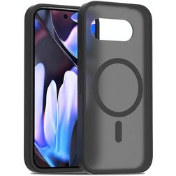 Mobigear Shockproof Google Pixel 9a MagSafe Hårdt Bagsidecover - Sort