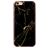 Mobigear Marble iPhone 6 TPU flexible Carcasa - Negro