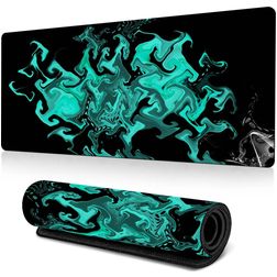 Mobigear Anti-Slip Alfombrilla de ratón - 40 x 90 cm - Abstract Fluid 34