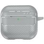 Mobigear Carbon Fiber Capa rígida Slim para Apple AirPods 4 - Cinzento
