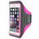 Mobiparts Comfort Fit Puhelinpidike juoksuun Neopreeni Käsivarsikotelo Urheilukotelo (max 14 cm x 7 cm) - Neon Pink