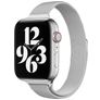Mobigear Slim Loop Milanesisk loop Apple Watch Armband Magnetlås - 42/41/40/38 mm - Silver