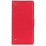 Mobigear Ranch Xiaomi Redmi 9A Funda tipo libro Cartera - Rojo