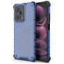 Mobigear Honeycomb POCO X5 Pro Funda Plástico rígido Carcasa Antigolpes - Azul