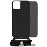 Mobilize Lanyard Gelly iPhone 15 Plus Flexible TPU Case with lanyard - Black