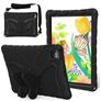 Mobigear Butterfly iPad Air 11 tommer (2024) EVA-skum Bagsidecover + Skulderrem + Stander - Sort