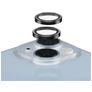 PanzerGlass Hoops iPhone 14 Plus Vidro temperado Protetor de lentes da câmara - Compatível com capas