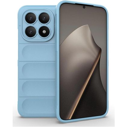 Mobigear Bumpy Xiaomi 15T Elastyczne TPU Etui plecki - Niebieski