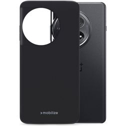 Mobilize Rubber Gelly OnePlus 12 TPU flexible Carcasa - Matt Black