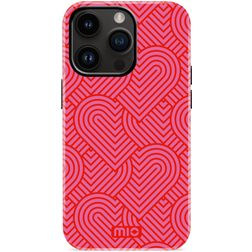 MIO iPhone 14 Pro MagSafe Plástico rígido Capa traseira - Wild Hearts