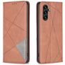 Mobigear Rhombus Slim Samsung Galaxy A56 Pungetui - Brun