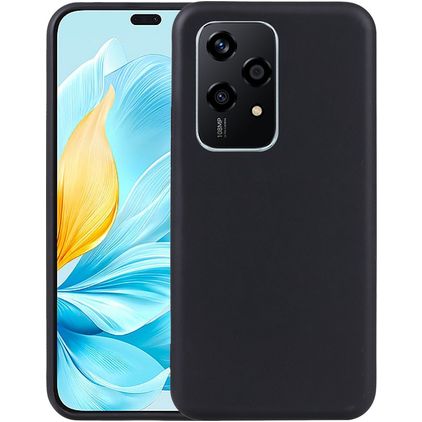 Mobigear Basics HONOR 200 Lite TPU flessibile Back cover - Nero