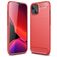 Mobigear Brushed Slim iPhone 13 TPU flexible Carcasa - Rojo