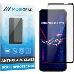 Mobigear Premium ASUS ROG Phone 6 Pro Cristal templado Protector de pantalla - Compatible con fundas - Negro